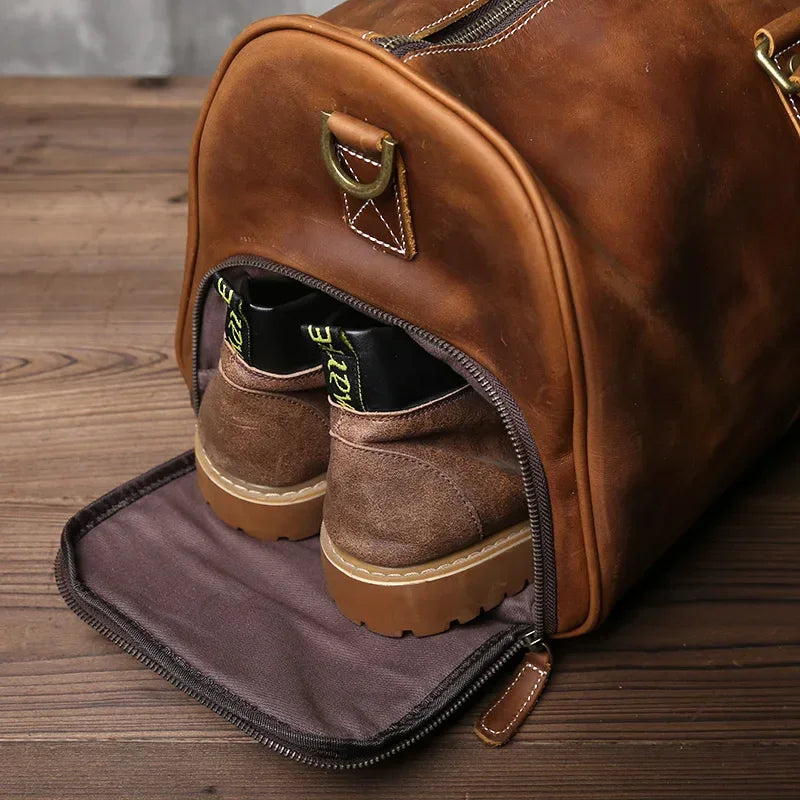 Sac de voyage homme en cuir