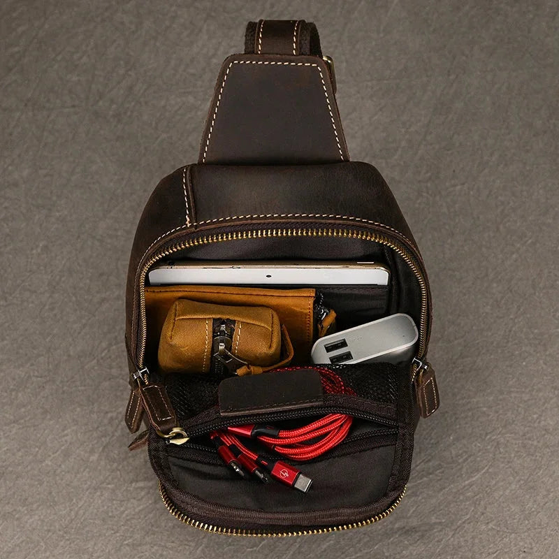Sac homme cuir bandoulière