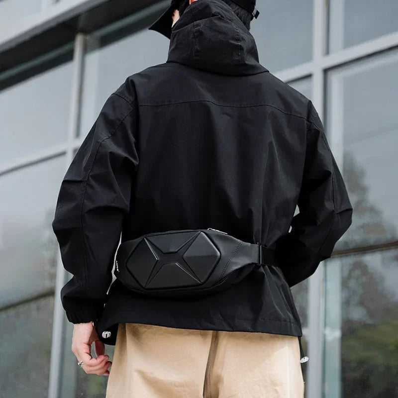 Sacoche banane homme moderne