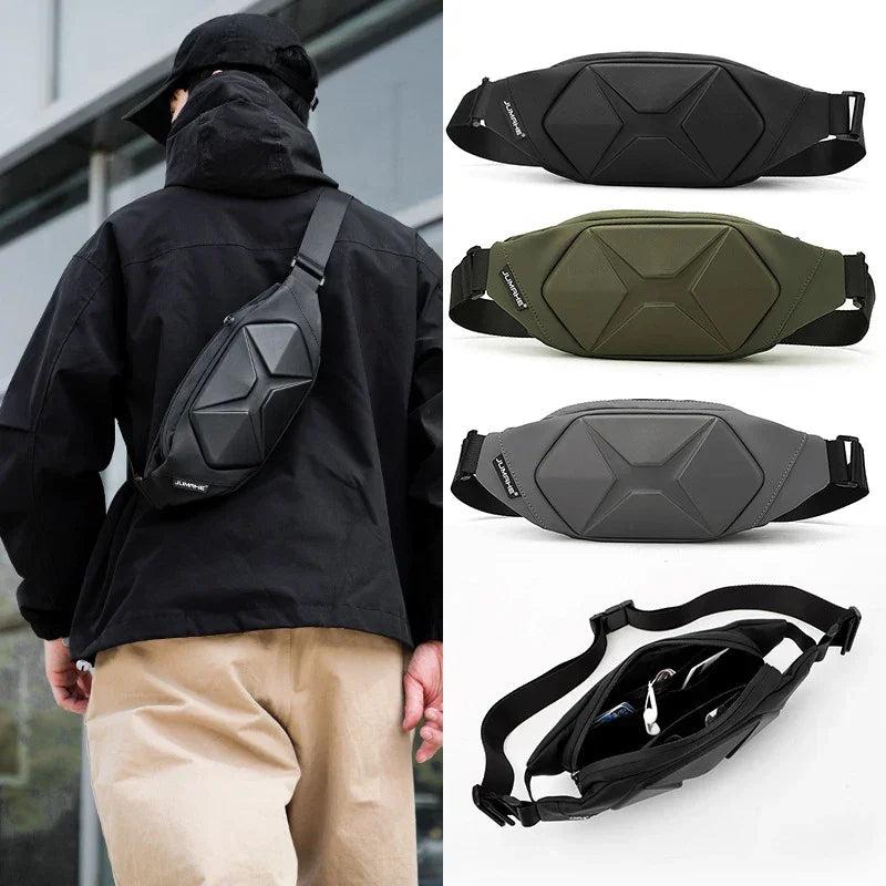 Sacoche banane homme moderne