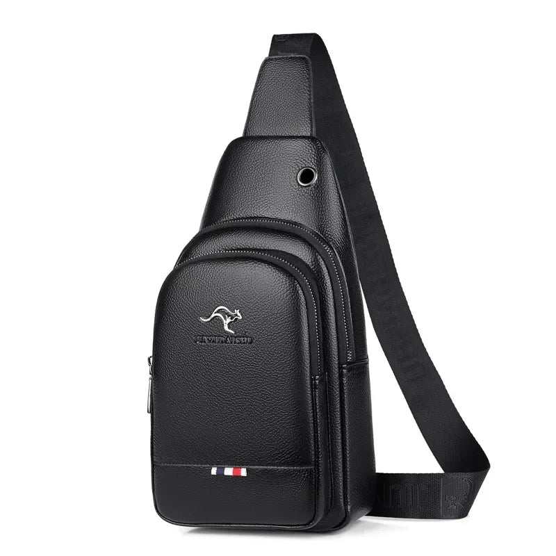 Sacoche bandouilière homme noir