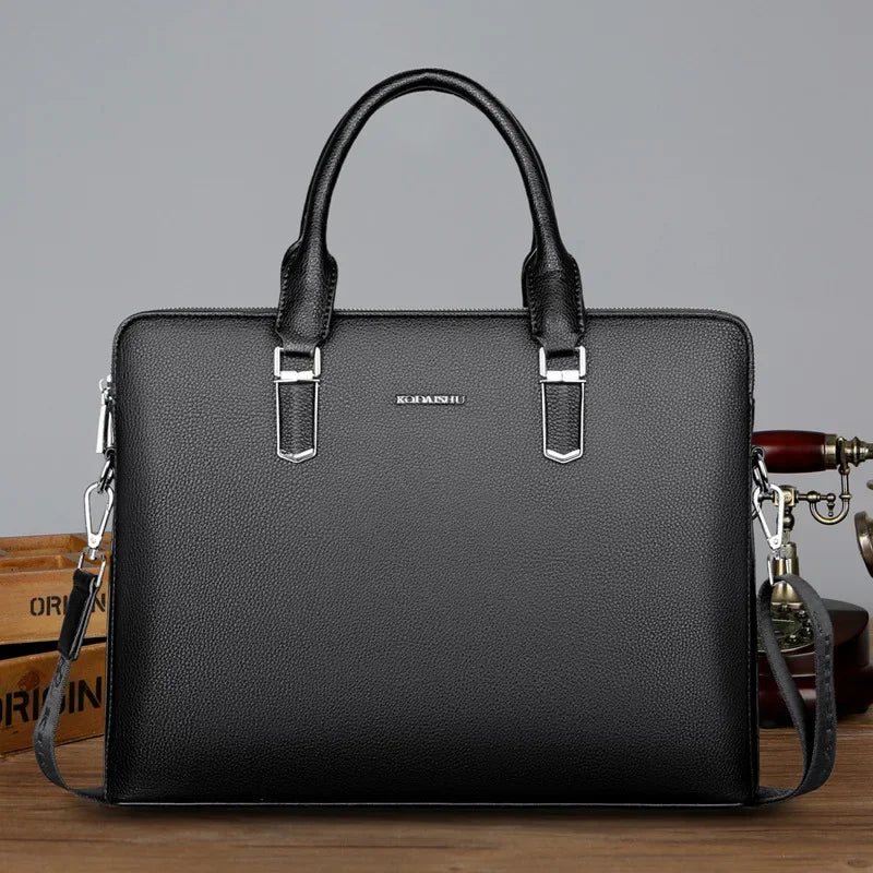 Sacoche bandoulière homme cuir luxe