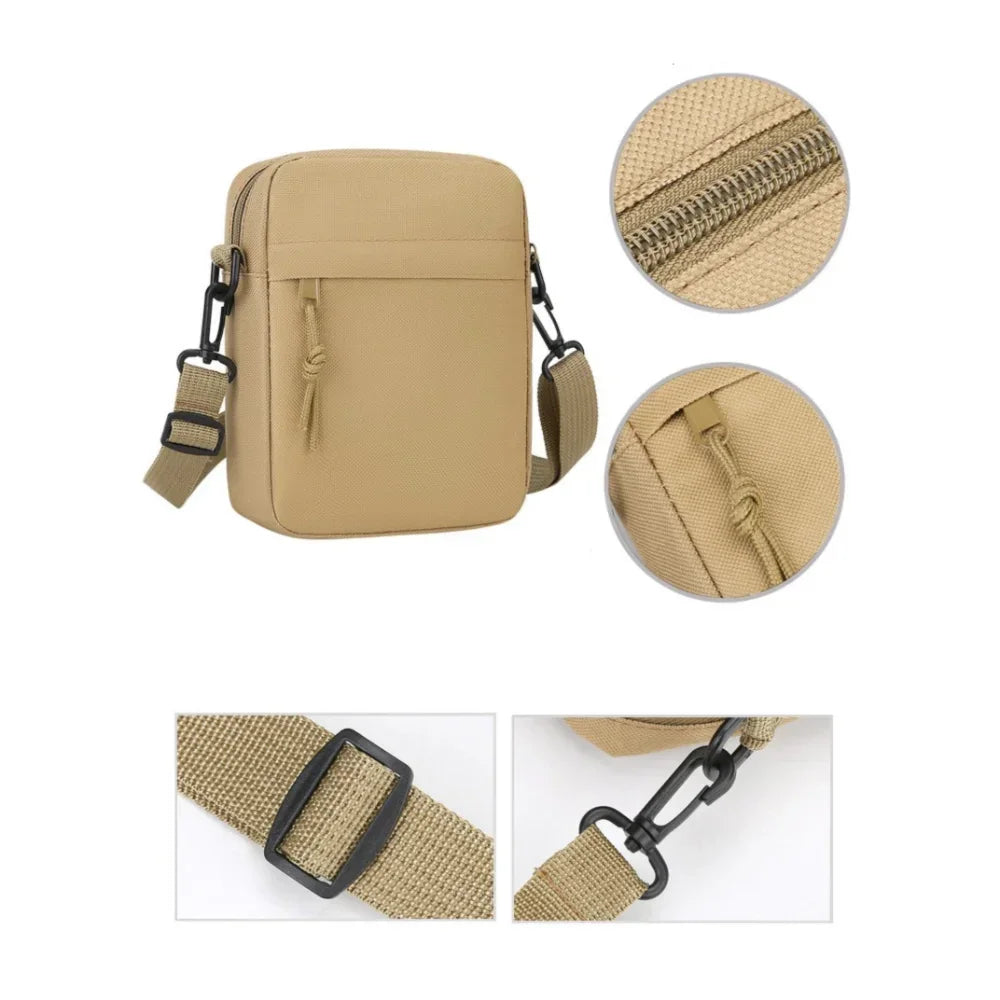 Sacoche beige homme
