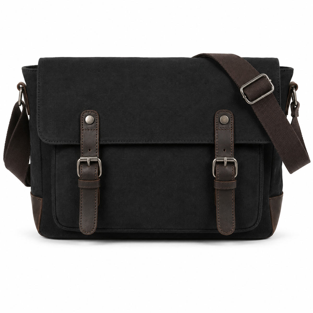 Sacoche besace homme noir