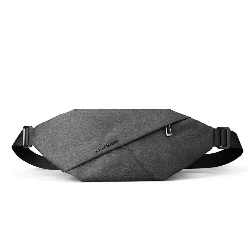 Sacoche ceinture homme gris