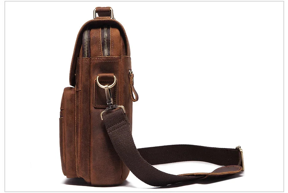 Sacoche cuir pour homme