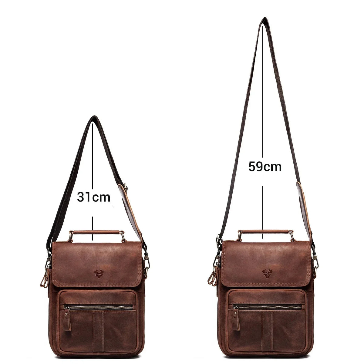 Sacoche cuir pour homme