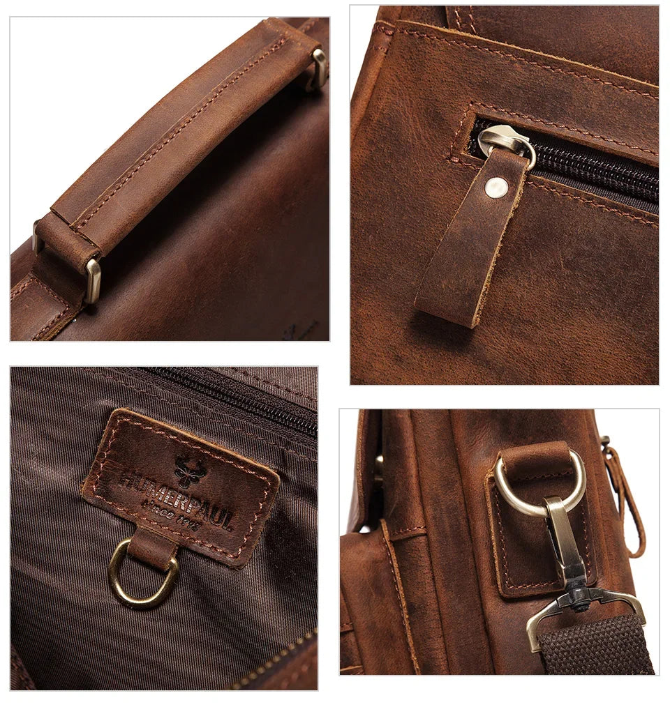 Sacoche cuir pour homme