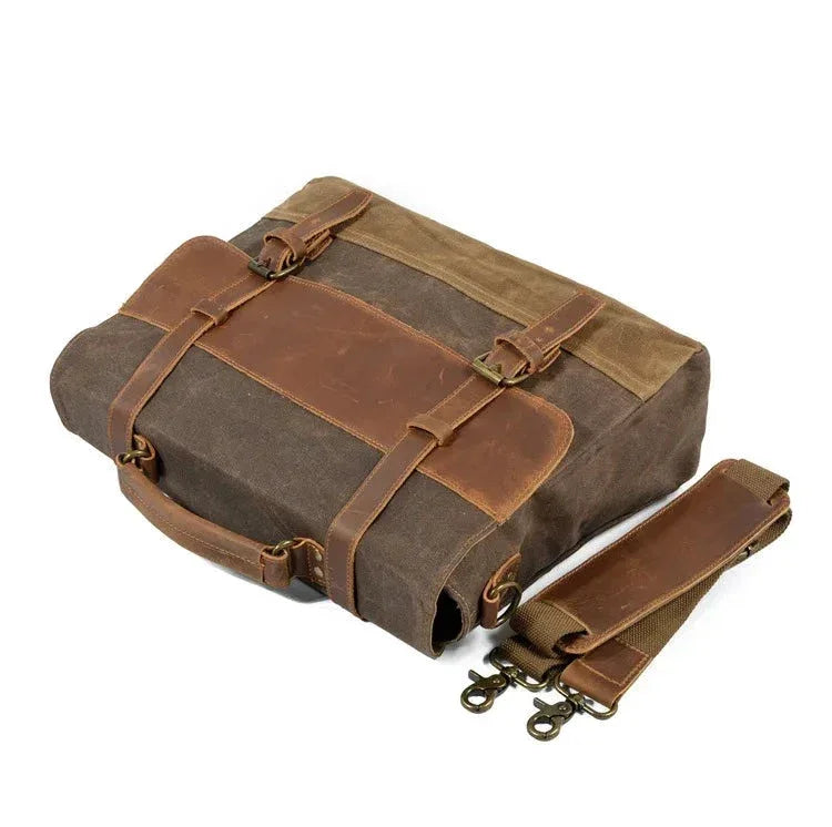 Sacoche cuir vintage homme