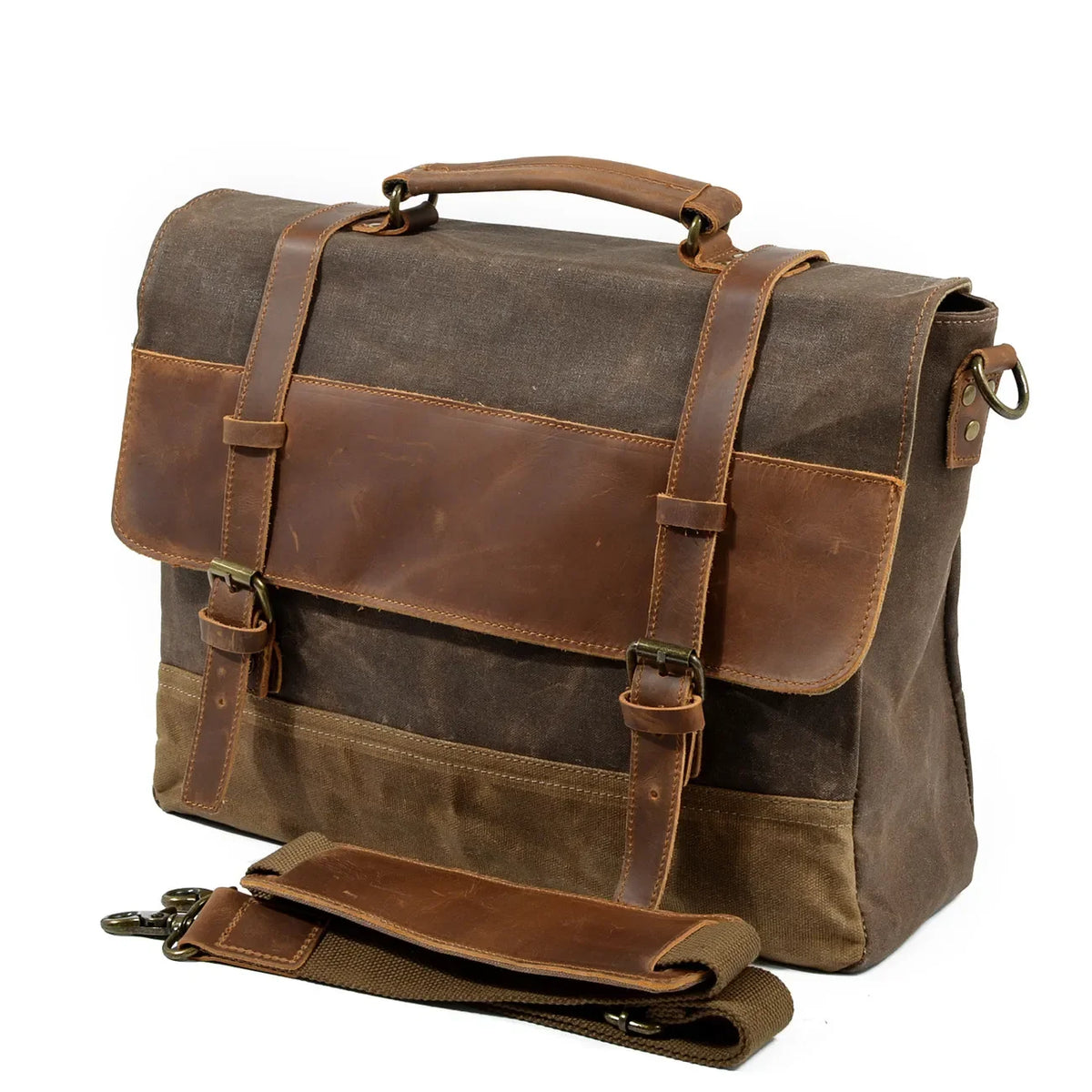 Sacoche cuir vintage homme
