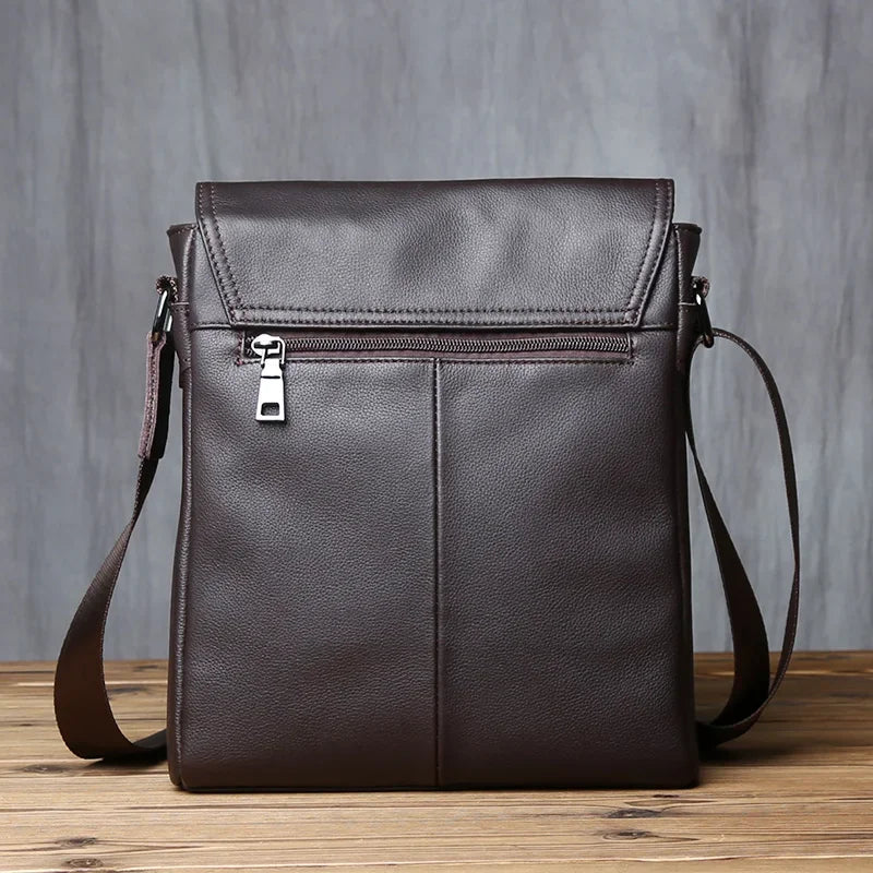 Sacoche en cuir homme