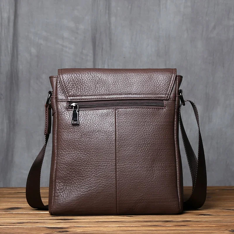 Sacoche en cuir homme