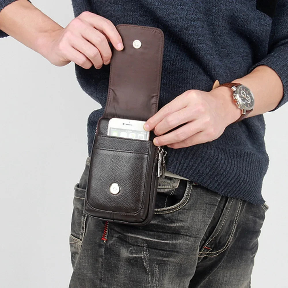 Sacoche homme ceinture