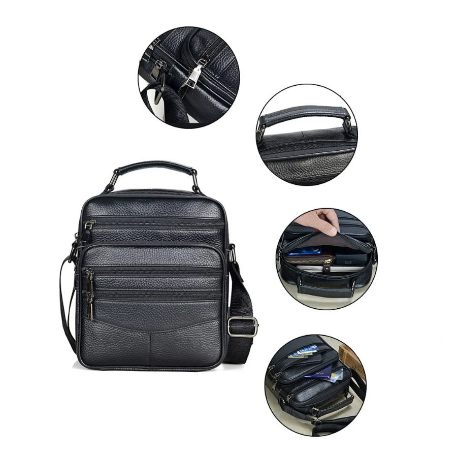 Sacoche homme cuir