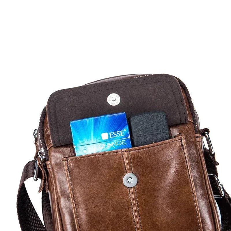 Sacoche homme cuir bandoulière