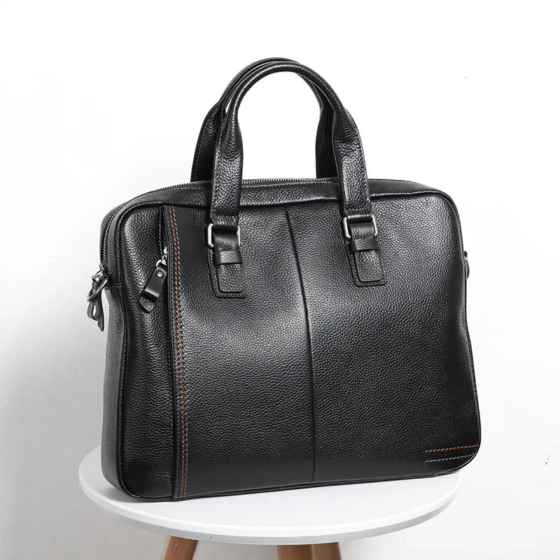 Sacoche homme cuir ordinateur
