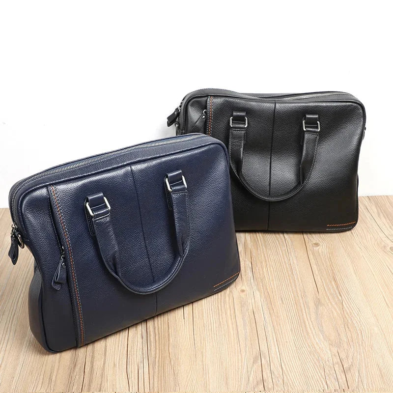 Sacoche homme cuir ordinateur
