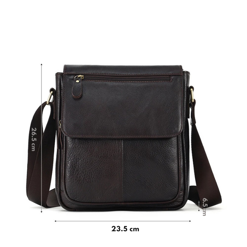 Sacoche homme en cuir
