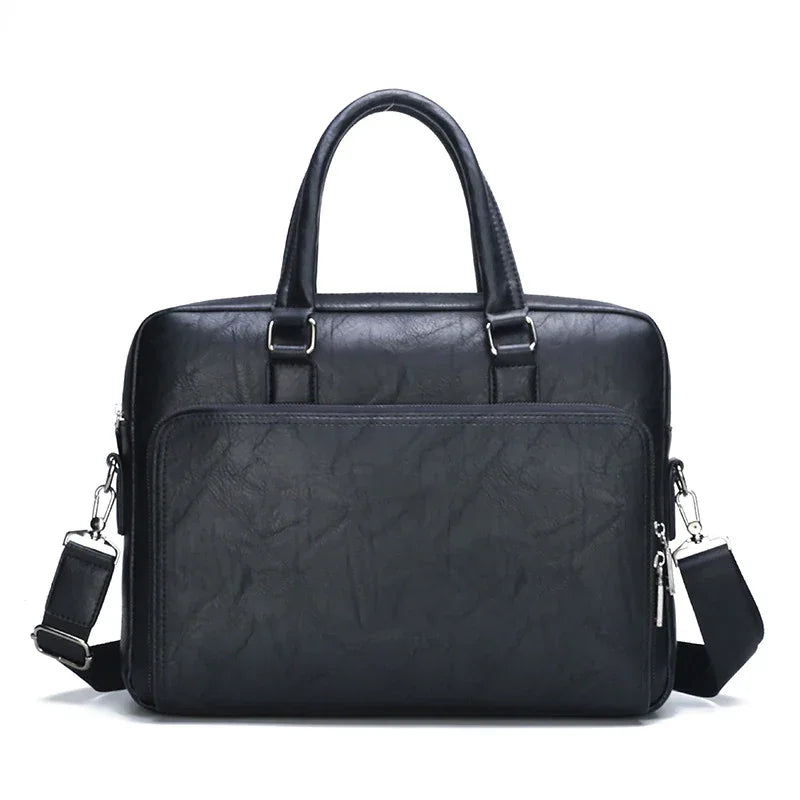 Sacoche homme pour ordinateur noir