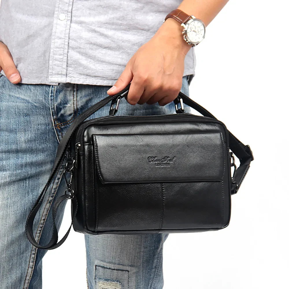 Sacoche homme rectangulaire