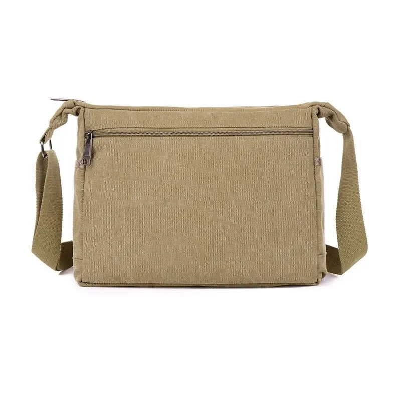 Sacoche homme toile