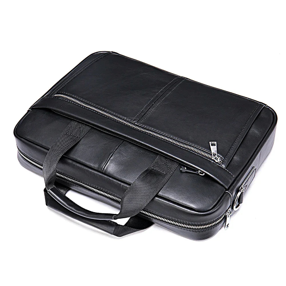 Sacoche ordinateur cuir homme