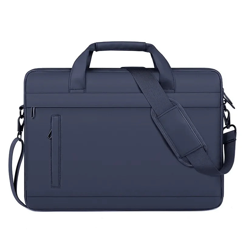 Sacoche ordinateur homme tendance bleu foncé