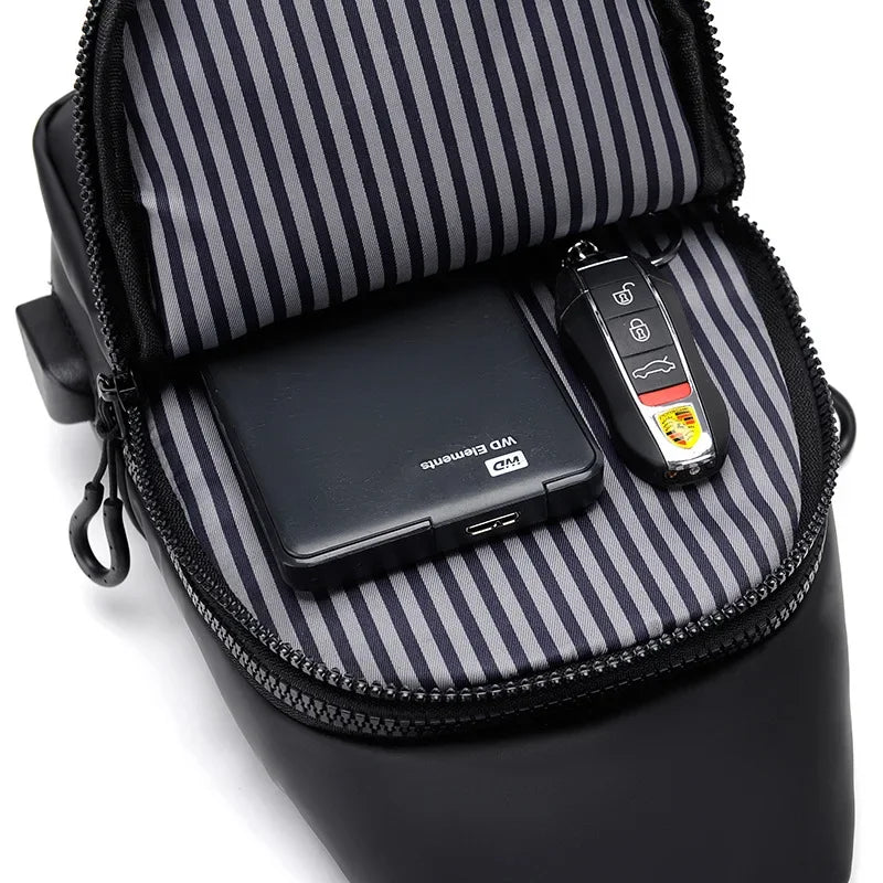 Sacoche poitrine homme luxe