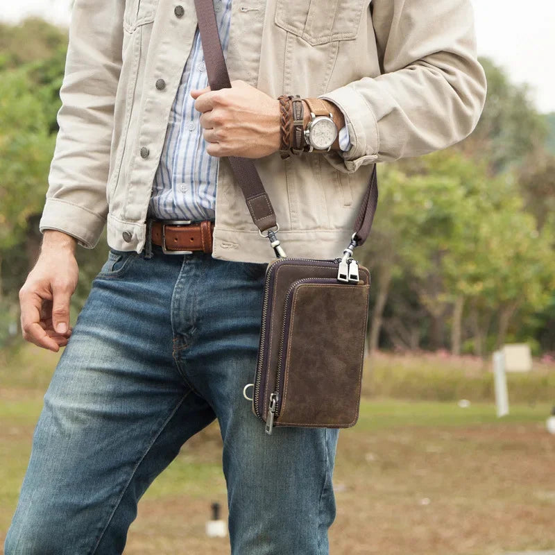Sacoche portefeuille homme