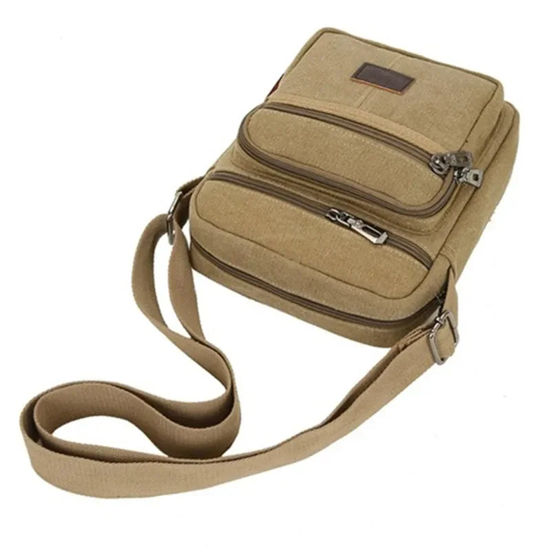 Sacoche pour homme en tissu