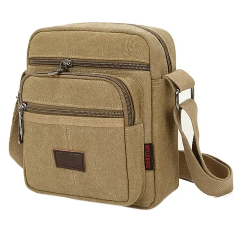 Sacoche pour homme en tissu