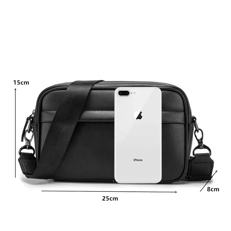 Sacoche rectangulaire homme