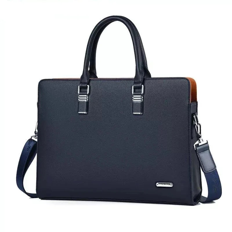 Sacoche rigide homme bleu
