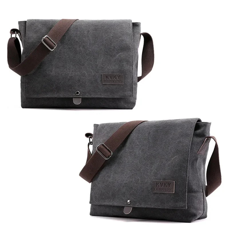 Sacoche toile homme
