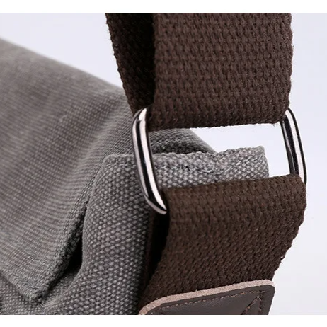 Sacoche toile homme