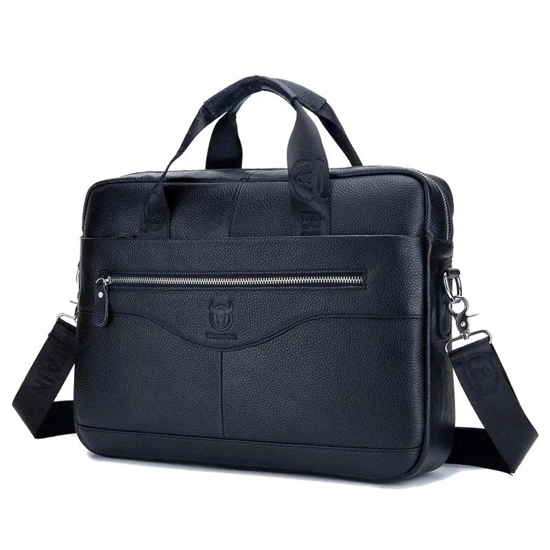 Sacoche travail homme noir