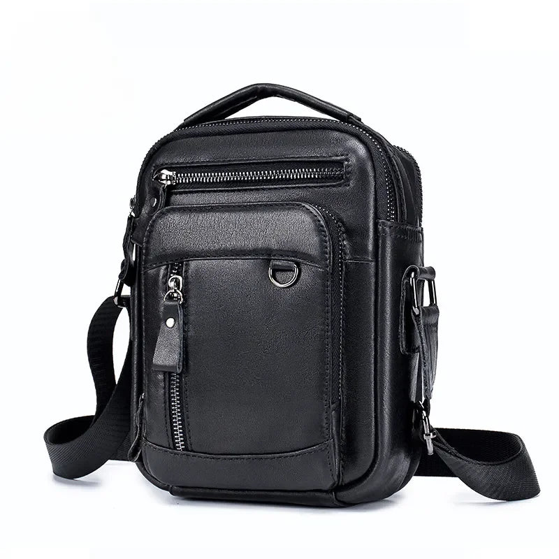 Sacoches cuir homme noir