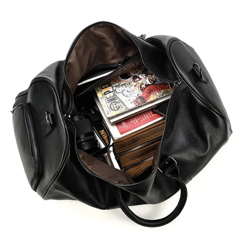 Sac de voyage en cuir homme
