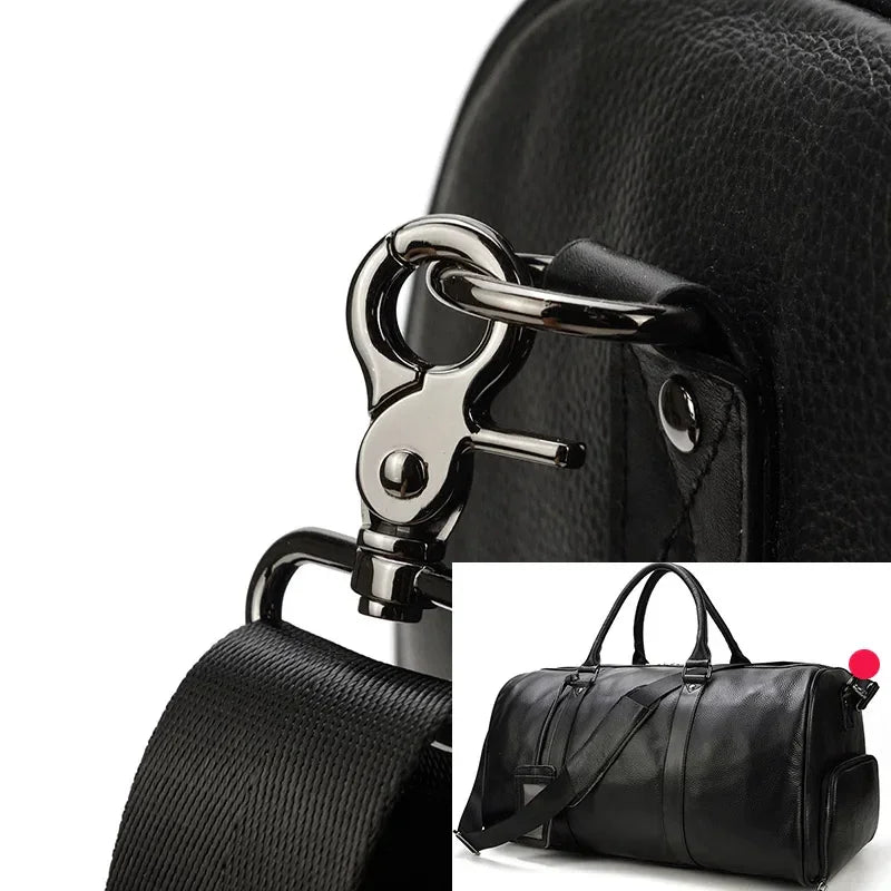 Sac de voyage en cuir homme
