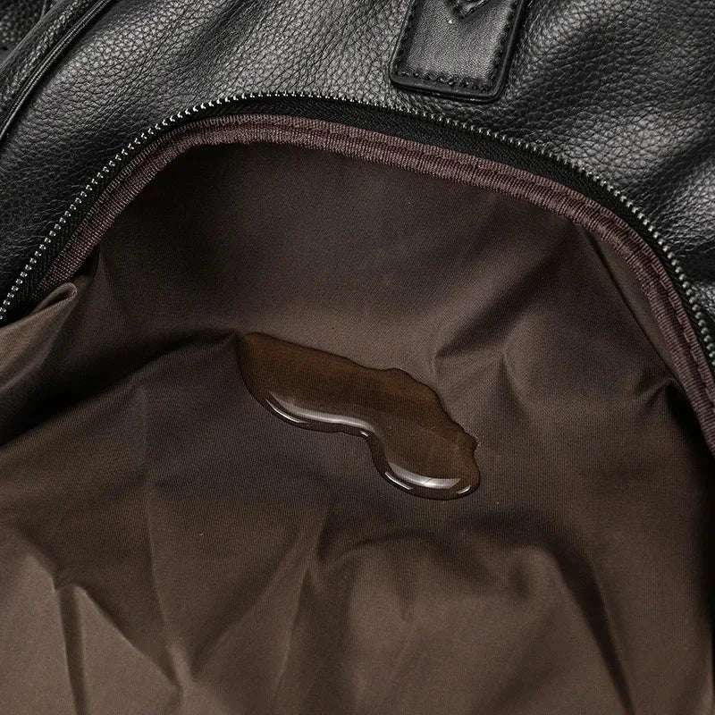 Sac de voyage en cuir homme