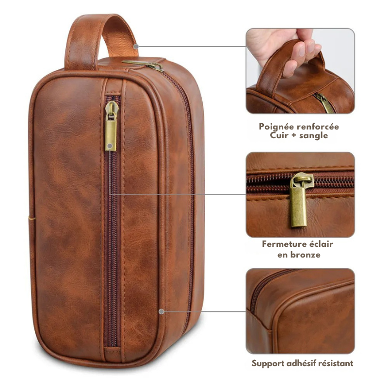 Trousse de toilette homme élégante