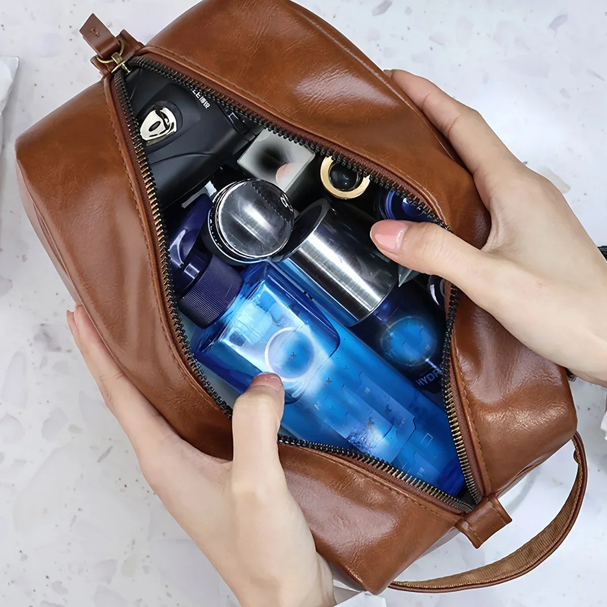 Trousse de toilette pour homme