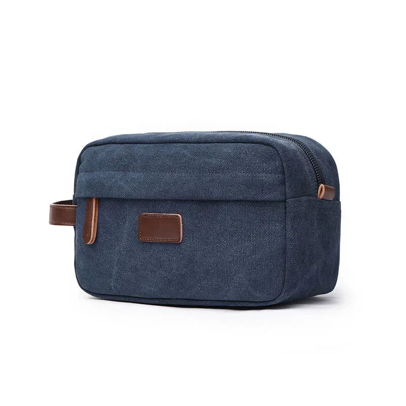 Trousse de voyage homme bleu