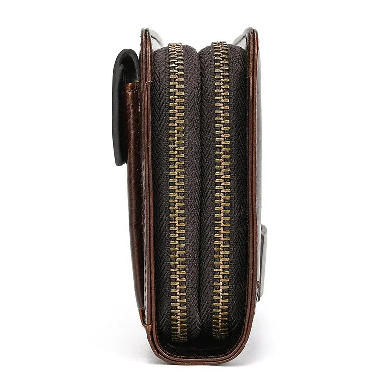 Pochette cuir homme