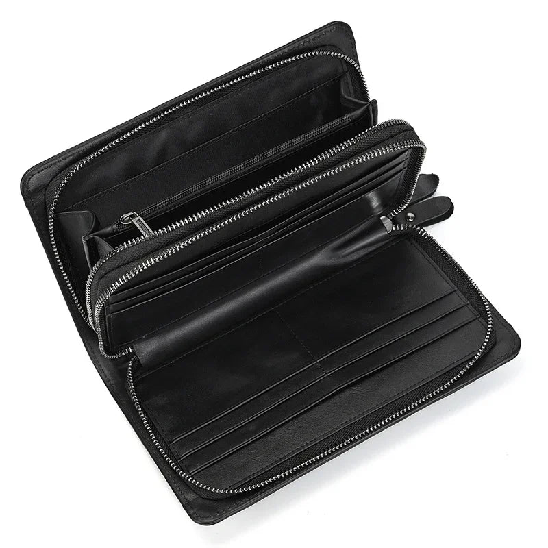 Pochette cuir homme