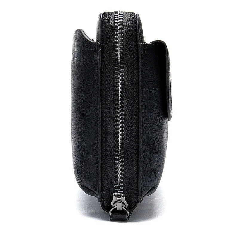 Pochette cuir homme