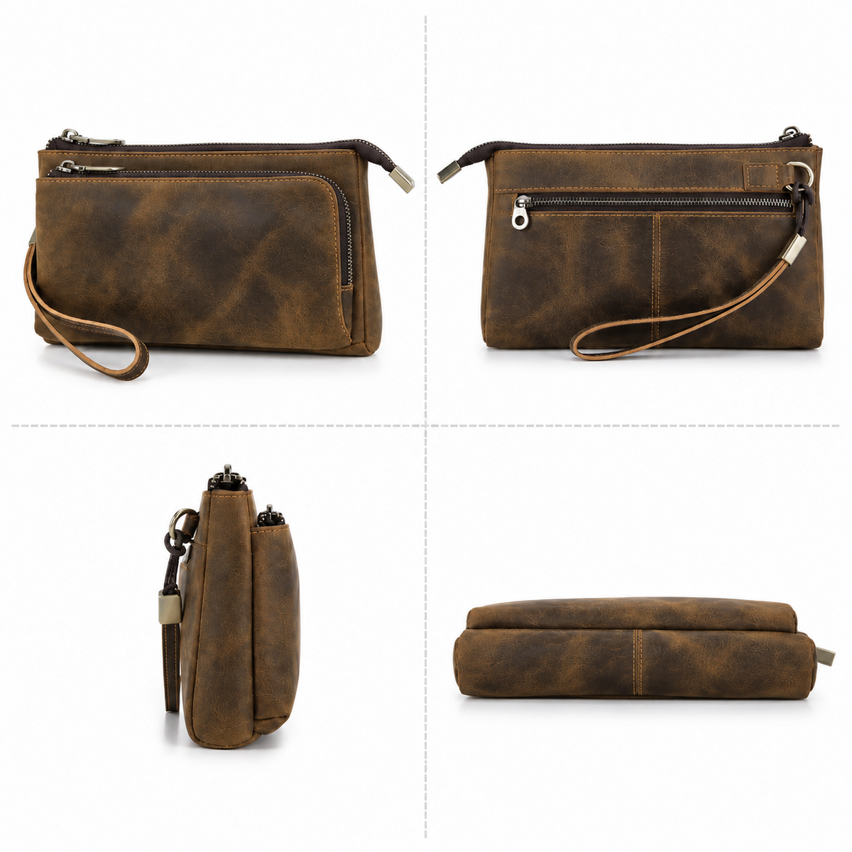 Pochette cuir pour homme