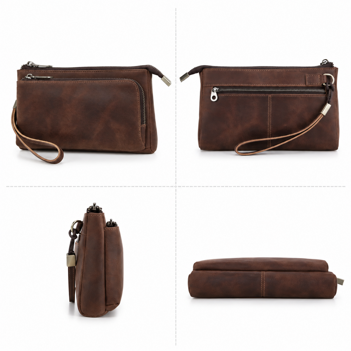 Pochette cuir pour homme