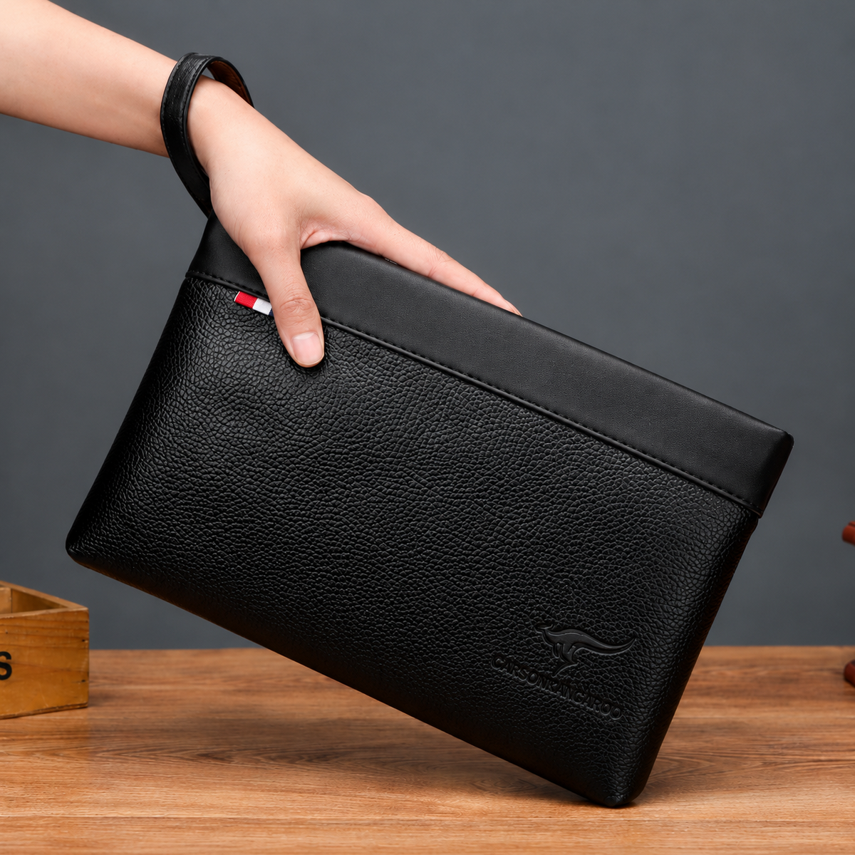 Pochette homme luxe