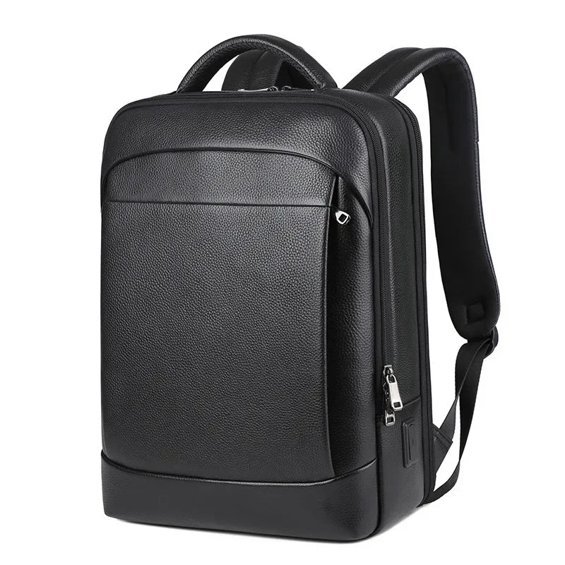 Sac à dos ordinateur en cuir